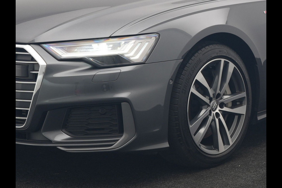 Audi A6 Avant 50 TFSI e quattro S Line 300pk PHEV Dealer O.H | Trekhaak af Fabriek | Adaptive Cruise | Lederen Sportstoelen Memory | Apple Carplay | 19"L.M | BLIS | Virtual |