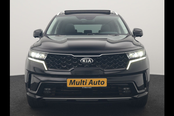 Kia Sorento 1.6 T-GDI 4WD DynamicPlusLine 265pk Dealer O.H. | Trekhaak Afn. | Panodak | Adaptive Cruise | 360 Camera | Bose Audio | Lederen Sportstoelen & Stuur Verwarmd | Keyless | Blis | Sfeerverlichting | Apple Carplay | Navigatie | DAB | Plug In Hybrid |