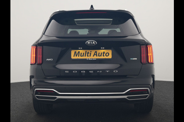 Kia Sorento 1.6 T-GDI 4WD DynamicPlusLine 265pk Dealer O.H. | Trekhaak Afn. | Panodak | Adaptive Cruise | 360 Camera | Bose Audio | Lederen Sportstoelen & Stuur Verwarmd | Keyless | Blis | Sfeerverlichting | Apple Carplay | Navigatie | DAB | Plug In Hybrid |