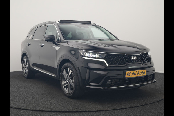 Kia Sorento 1.6 T-GDI 4WD DynamicPlusLine 265pk Dealer O.H. | Trekhaak Afn. | Panodak | Adaptive Cruise | 360 Camera | Bose Audio | Lederen Sportstoelen & Stuur Verwarmd | Keyless | Blis | Sfeerverlichting | Apple Carplay | Navigatie | DAB | Plug In Hybrid |