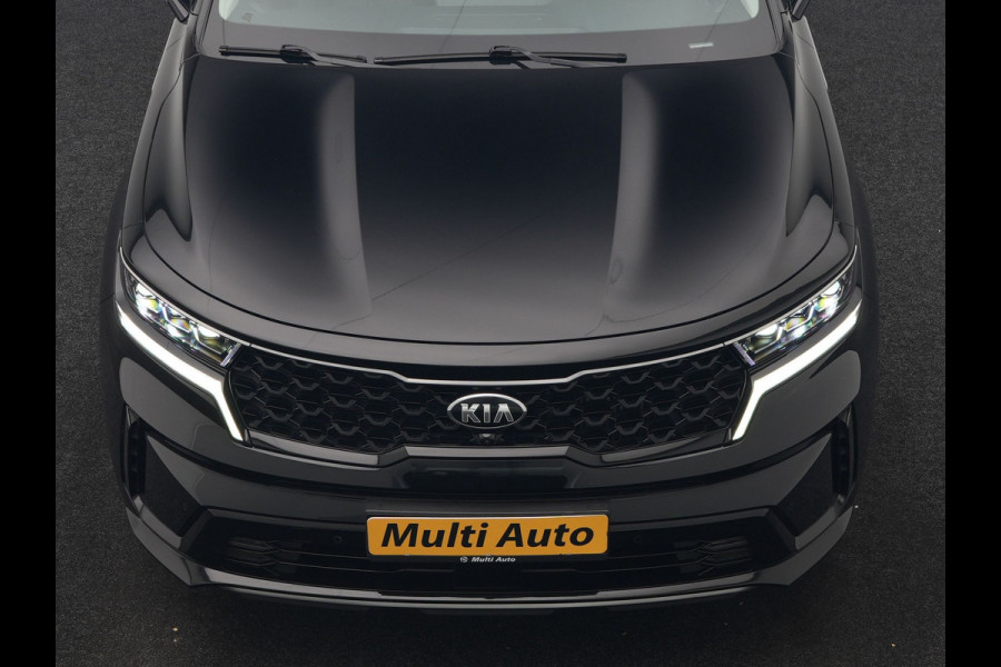 Kia Sorento 1.6 T-GDI 4WD DynamicPlusLine 265pk Dealer O.H. | Trekhaak Afn. | Panodak | Adaptive Cruise | 360 Camera | Bose Audio | Lederen Sportstoelen & Stuur Verwarmd | Keyless | Blis | Sfeerverlichting | Apple Carplay | Navigatie | DAB | Plug In Hybrid |