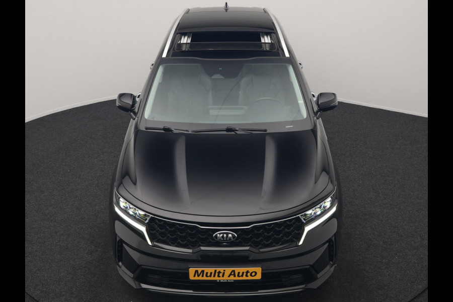 Kia Sorento 1.6 T-GDI 4WD DynamicPlusLine 265pk Dealer O.H. | Trekhaak Afn. | Panodak | Adaptive Cruise | 360 Camera | Bose Audio | Lederen Sportstoelen & Stuur Verwarmd | Keyless | Blis | Sfeerverlichting | Apple Carplay | Navigatie | DAB | Plug In Hybrid |