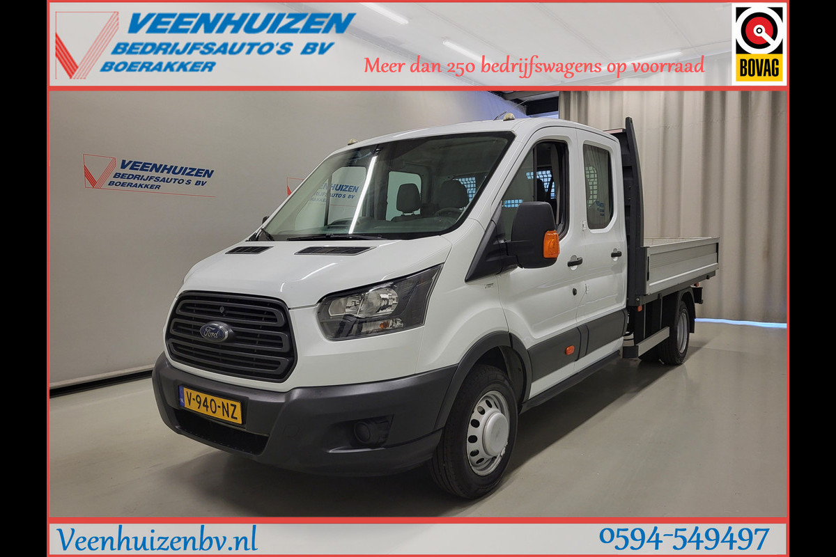 Ford Transit 2.0TDCI L4/H1 Pick-up Dubbele Cabine Euro 6!