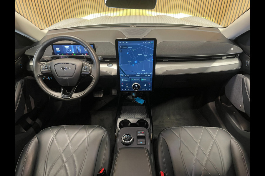 Ford Mustang Mach-E Extended RWD 98 kWh|92% SOH|GROTE ACCU|AFN.TREKHAAK|LEDER|B&O|CAMERA V+A+360|CARPLAY|STOEL+STUURVERW|NAP|NL|