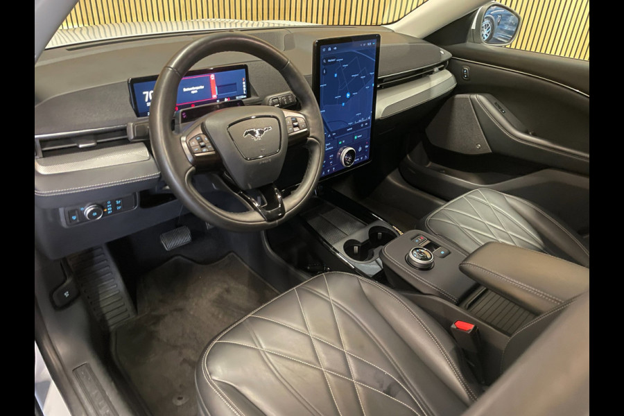Ford Mustang Mach-E Extended RWD 98 kWh|92% SOH|GROTE ACCU|AFN.TREKHAAK|LEDER|B&O|CAMERA V+A+360|CARPLAY|STOEL+STUURVERW|NAP|NL|