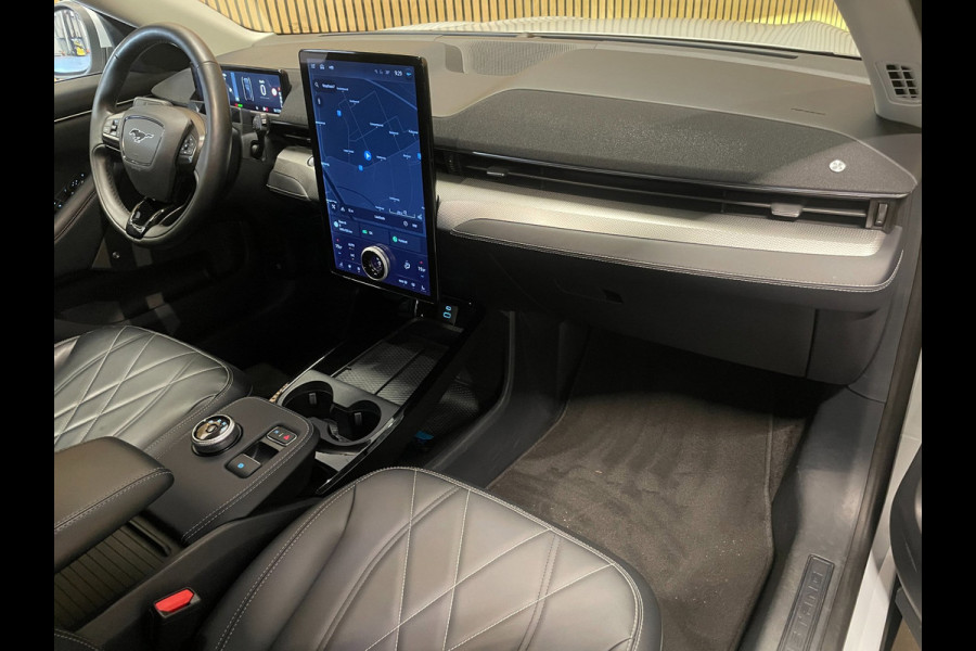 Ford Mustang Mach-E Extended RWD 98 kWh|92% SOH|GROTE ACCU|AFN.TREKHAAK|LEDER|B&O|CAMERA V+A+360|CARPLAY|STOEL+STUURVERW|NAP|NL|