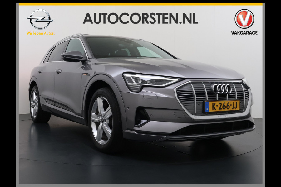 Audi e-tron 313pk Quattro Pano-Dak Adap.Cruise Leer+Verwarmd+Memory Camera Apple Carplay Android Auto Pdc Business Edition Plus 50 Quattro 4wd SOH 91% Elek.Achterklep Lmv Privacy Glas Led DAB Virtual Cockpit Rijstrooksensor Origineel Nederlandse Auto