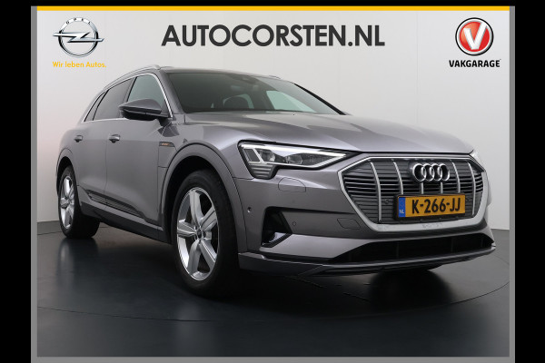 Audi e-tron 313pk Quattro Pano-Dak Adap.Cruise Leer+Verwarmd+Memory Camera Apple Carplay Android Auto Pdc Business Edition Plus 50 Quattro 4wd SOH 91% Elek.Achterklep Lmv Privacy Glas Led DAB Virtual Cockpit Rijstrooksensor Origineel Nederlandse Auto