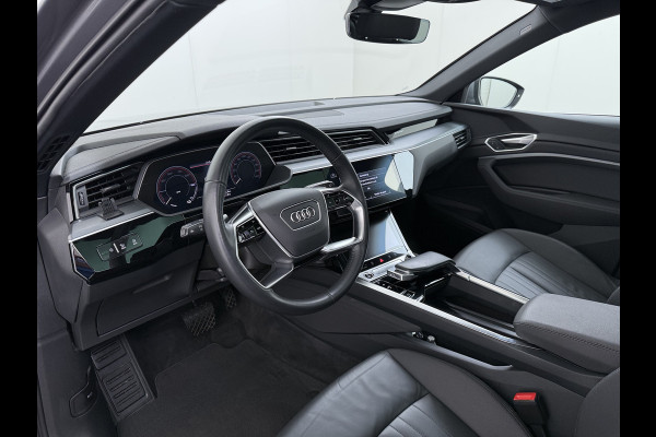 Audi e-tron 313pk Quattro Pano-Dak Adap.Cruise Leer+Verwarmd+Memory Camera Apple Carplay Android Auto Pdc Business Edition Plus 50 Quattro 4wd SOH 91% Elek.Achterklep Lmv Privacy Glas Led DAB Virtual Cockpit Rijstrooksensor Origineel Nederlandse Auto