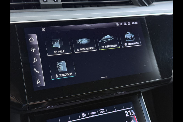 Audi e-tron 313pk Quattro Pano-Dak Adap.Cruise Leer+Verwarmd+Memory Camera Apple Carplay Android Auto Pdc Business Edition Plus 50 Quattro 4wd SOH 91% Elek.Achterklep Lmv Privacy Glas Led DAB Virtual Cockpit Rijstrooksensor Origineel Nederlandse Auto