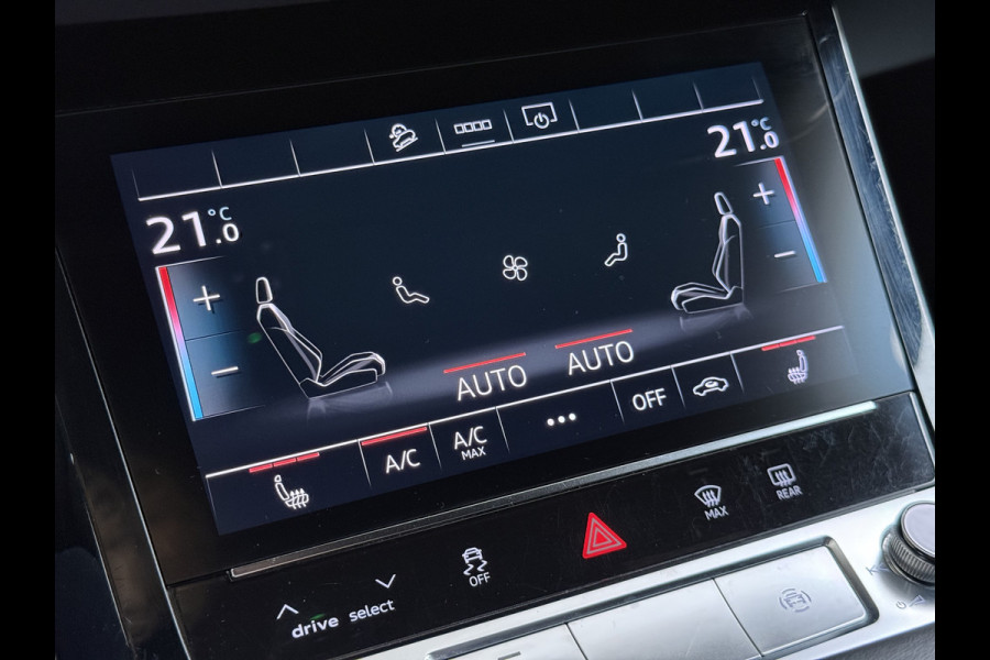 Audi e-tron 313pk Quattro Pano-Dak Adap.Cruise Leer+Verwarmd+Memory Camera Apple Carplay Android Auto Pdc Business Edition Plus 50 Quattro 4wd SOH 91% Elek.Achterklep Lmv Privacy Glas Led DAB Virtual Cockpit Rijstrooksensor Origineel Nederlandse Auto