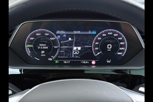 Audi e-tron 313pk Quattro Pano-Dak Adap.Cruise Leer+Verwarmd+Memory Camera Apple Carplay Android Auto Pdc Business Edition Plus 50 Quattro 4wd SOH 91% Elek.Achterklep Lmv Privacy Glas Led DAB Virtual Cockpit Rijstrooksensor Origineel Nederlandse Auto