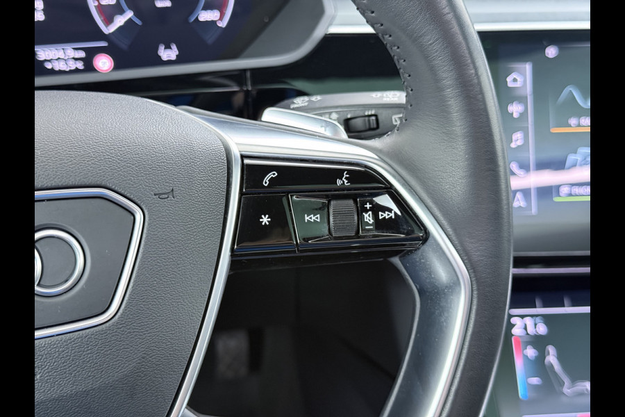 Audi e-tron 313pk Quattro Pano-Dak Adap.Cruise Leer+Verwarmd+Memory Camera Apple Carplay Android Auto Pdc Business Edition Plus 50 Quattro 4wd SOH 91% Elek.Achterklep Lmv Privacy Glas Led DAB Virtual Cockpit Rijstrooksensor Origineel Nederlandse Auto