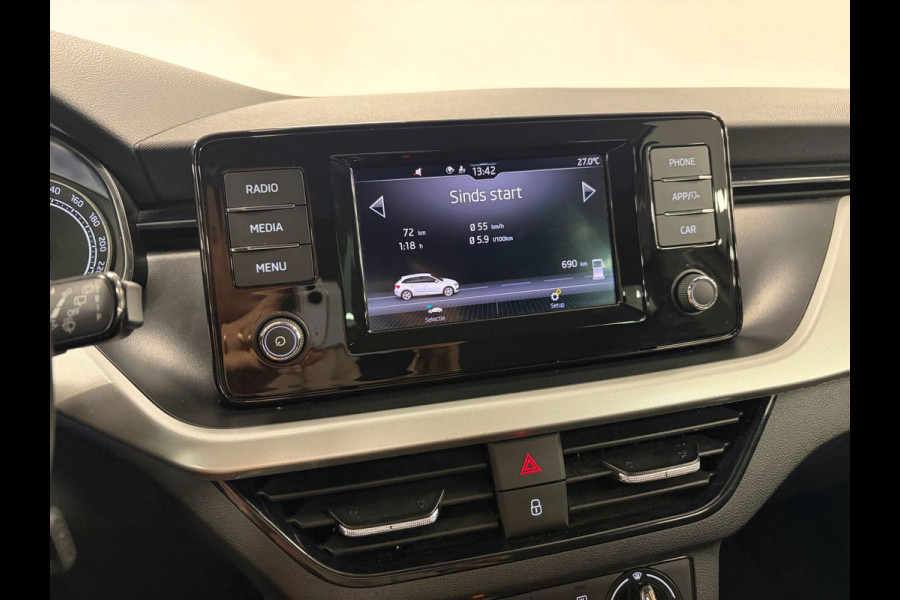 Škoda SCALA 1.0 TSI Ambition*NAP*Stoelverwarming*Cruise-Control*Apple-Carplay*LED*