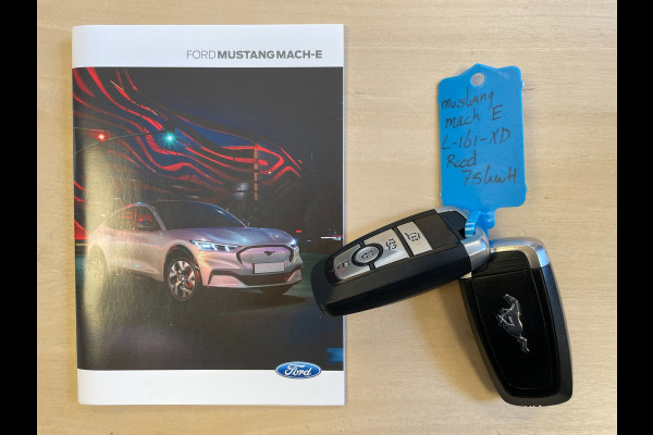 Ford Mustang Mach-E RWD 75 kWh|93% SOH|LEDER|ACC|B&O AUDIO|360+V+A-CAMERA|CARPLAY|STOEL+STUURVERW.|NAP|NL-AUTO|1e EIG.|INCL. BTW|