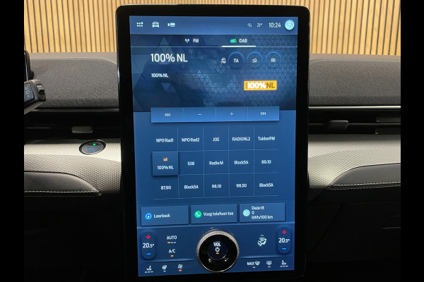 Ford Mustang Mach-E RWD 75 kWh|93% SOH|LEDER|ACC|B&O AUDIO|360+V+A-CAMERA|CARPLAY|STOEL+STUURVERW.|NAP|NL-AUTO|1e EIG.|INCL. BTW|