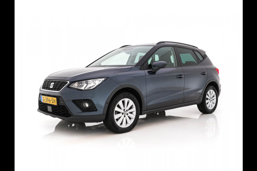 Seat Arona 1.0 TSI Style Business Intense (INCL-BTW) Aut. *ADAPTIVE-CRUISE | NAVI-FULLMAP | KEYLESS | CAMERA | DAB | CARPLAY | PRIVACY-GLASS | ECC | PDC | 16''ALU*