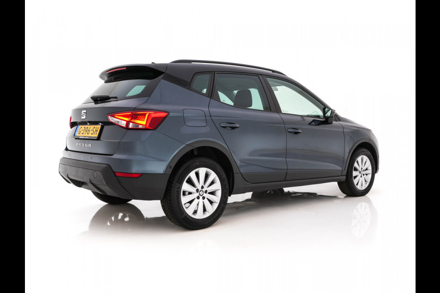 Seat Arona 1.0 TSI Style Business Intense (INCL-BTW) Aut. *ADAPTIVE-CRUISE | NAVI-FULLMAP | KEYLESS | CAMERA | DAB | CARPLAY | PRIVACY-GLASS | ECC | PDC | 16''ALU*