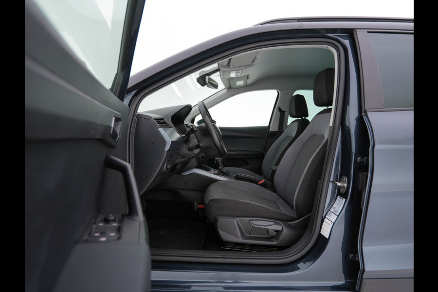 Seat Arona 1.0 TSI Style Business Intense (INCL-BTW) Aut. *ADAPTIVE-CRUISE | NAVI-FULLMAP | KEYLESS | CAMERA | DAB | CARPLAY | PRIVACY-GLASS | ECC | PDC | 16''ALU*