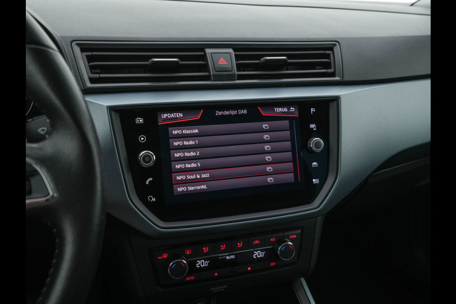 Seat Arona 1.0 TSI Style Business Intense (INCL-BTW) Aut. *ADAPTIVE-CRUISE | NAVI-FULLMAP | KEYLESS | CAMERA | DAB | CARPLAY | PRIVACY-GLASS | ECC | PDC | 16''ALU*