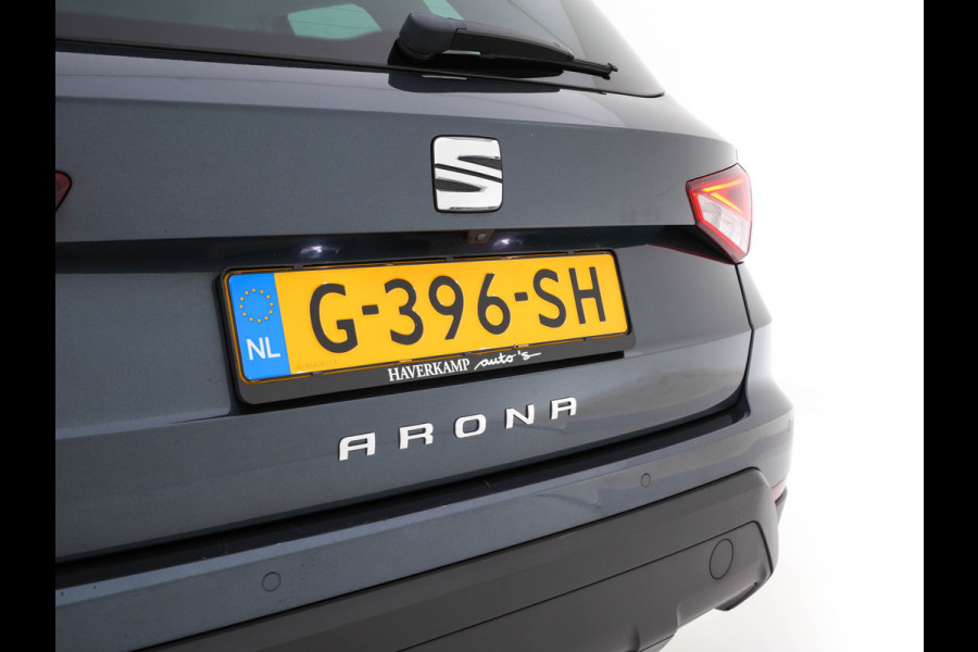 Seat Arona 1.0 TSI Style Business Intense (INCL-BTW) Aut. *ADAPTIVE-CRUISE | NAVI-FULLMAP | KEYLESS | CAMERA | DAB | CARPLAY | PRIVACY-GLASS | ECC | PDC | 16''ALU*