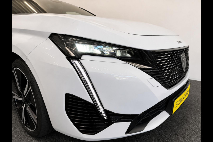 Peugeot 308 SW 1.6 Plug-in Hybrid 225 GT Navigatie Apple Carplay/Android Auto Camera Parkeersensoren Adaptive Cruise Control Stoelverwarming FULL LED Climate Control Virtual Cockpit Lichtmetalen velgen