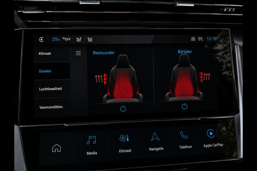 Peugeot 308 SW 1.6 Plug-in Hybrid 225 GT Navigatie Apple Carplay/Android Auto Camera Parkeersensoren Adaptive Cruise Control Stoelverwarming FULL LED Climate Control Virtual Cockpit Lichtmetalen velgen