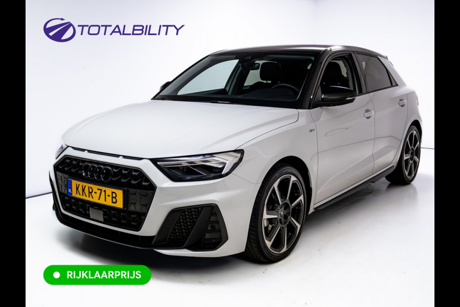 Audi A1 Sportback 30 TFSI S edition 116 PK | 18" velgen | Led | Camera | Cruise | App. connect | Climate control | Sfeerverlichting, DAB, Afgevlakt stuurwiel, Extra getint glas
