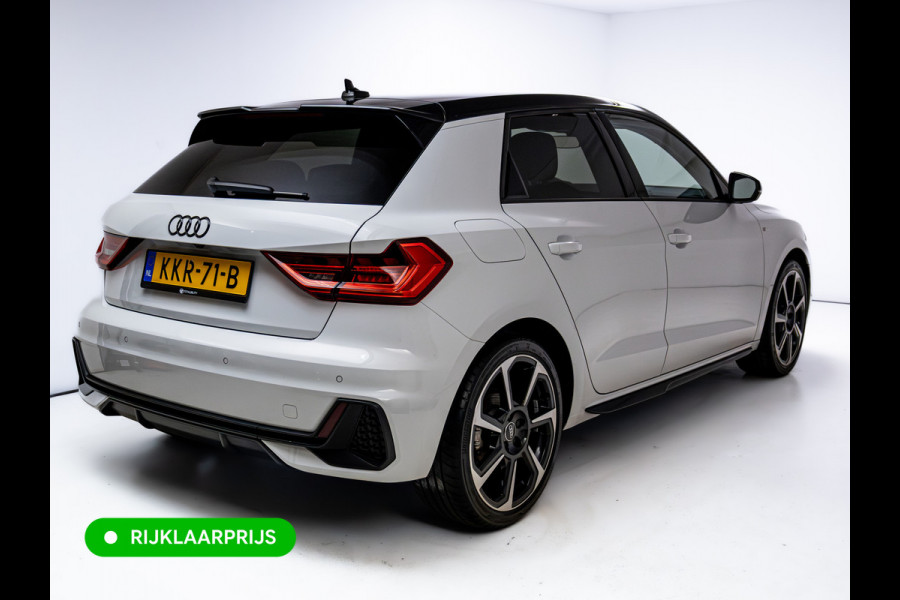 Audi A1 Sportback 30 TFSI S edition 116 PK | 18" velgen | Led | Camera | Cruise | App. connect | Climate control | Sfeerverlichting, DAB, Afgevlakt stuurwiel, Extra getint glas