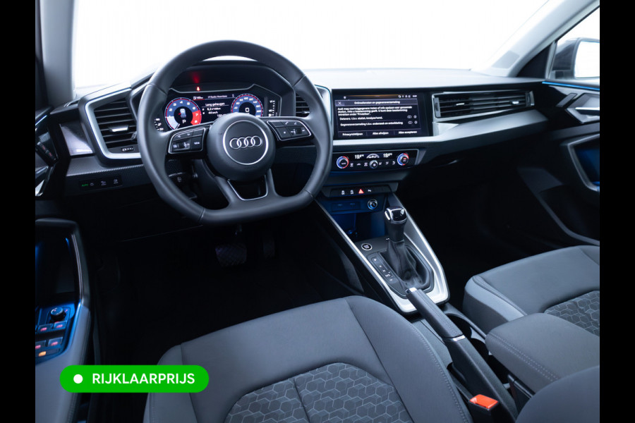 Audi A1 Sportback 30 TFSI S edition 116 PK | 18" velgen | Led | Camera | Cruise | App. connect | Climate control | Sfeerverlichting, DAB, Afgevlakt stuurwiel, Extra getint glas