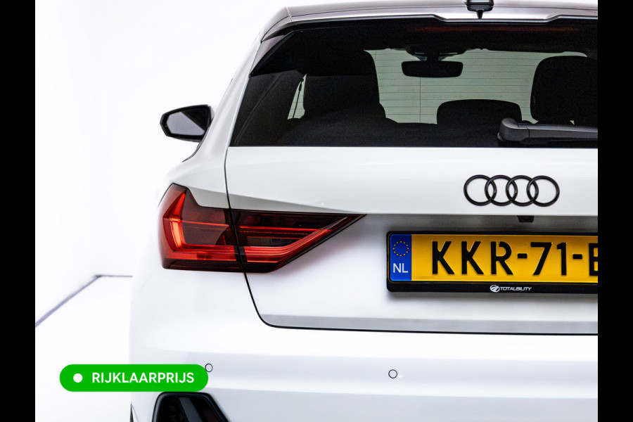 Audi A1 Sportback 30 TFSI S edition 116 PK | 18" velgen | Led | Camera | Cruise | App. connect | Climate control | Sfeerverlichting, DAB, Afgevlakt stuurwiel, Extra getint glas