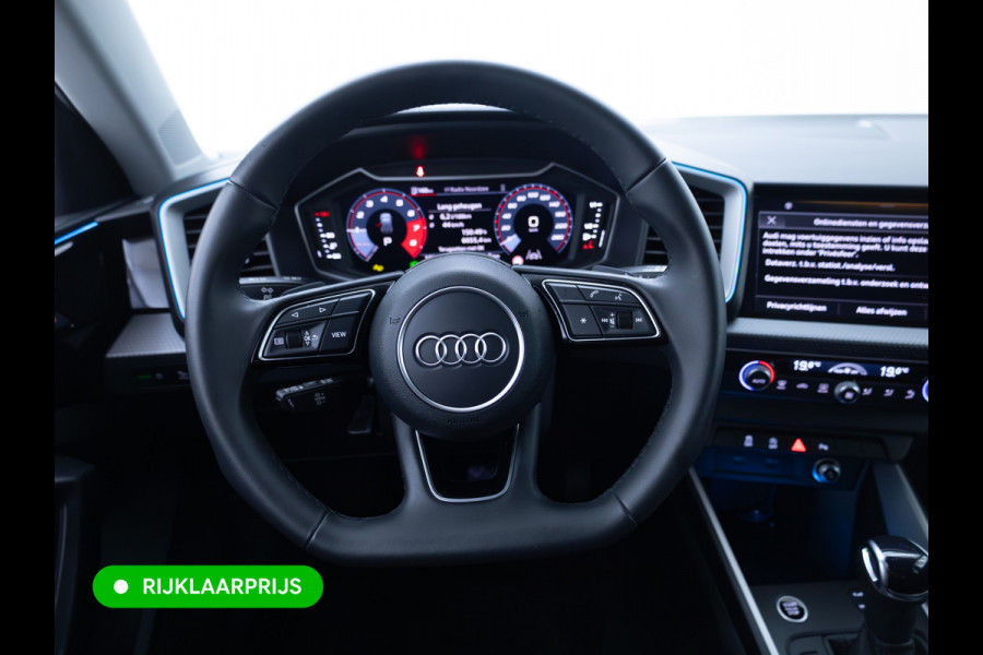 Audi A1 Sportback 30 TFSI S edition 116 PK | 18" velgen | Led | Camera | Cruise | App. connect | Climate control | Sfeerverlichting, DAB, Afgevlakt stuurwiel, Extra getint glas