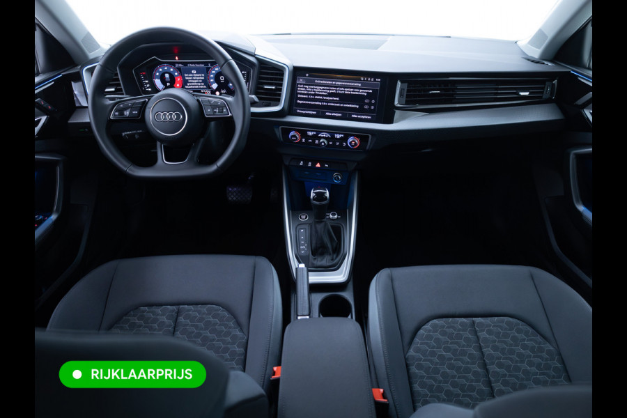 Audi A1 Sportback 30 TFSI S edition 116 PK | 18" velgen | Led | Camera | Cruise | App. connect | Climate control | Sfeerverlichting, DAB, Afgevlakt stuurwiel, Extra getint glas