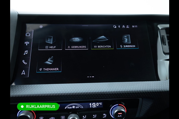 Audi A1 Sportback 30 TFSI S edition 116 PK | 18" velgen | Led | Camera | Cruise | App. connect | Climate control | Sfeerverlichting, DAB, Afgevlakt stuurwiel, Extra getint glas