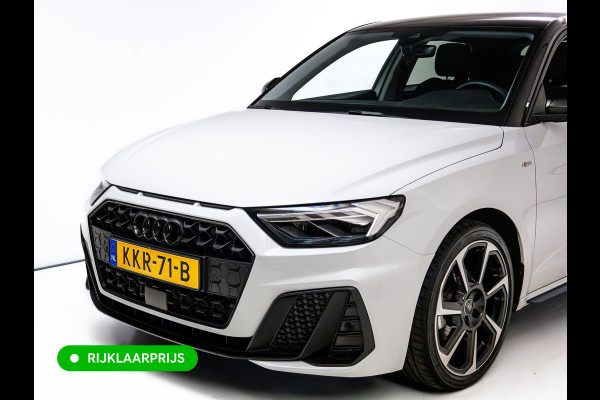 Audi A1 Sportback 30 TFSI S edition 116 PK | 18" velgen | Led | Camera | Cruise | App. connect | Climate control | Sfeerverlichting, DAB, Afgevlakt stuurwiel, Extra getint glas
