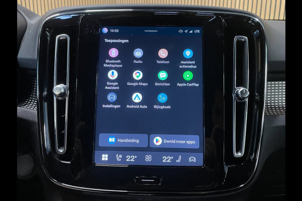 Volvo XC40 Recharge P8 AWD R-Design|92% SOH|ACC|CAMERA|CARPLAY|ANDROID AUTO|STOEL+STUURVERW|ELEK.KLEP|NL-AUTO|NAP|INCL.BTW|1e EIG|