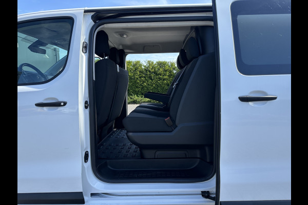 Citroën Jumpy 2.0 BlueHDI 180 PK / AUTOMAAT / L3H1 / DUBBEL CABINE / 2x SCHUIFDEUR / TREKHAAK / CAMERA / BLIND SPOT / ECC / CRUISE / 6 PERSOON