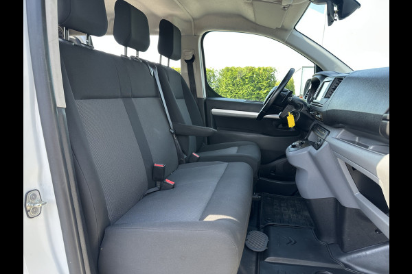 Citroën Jumpy 2.0 BlueHDI 180 PK / AUTOMAAT / L3H1 / DUBBEL CABINE / 2x SCHUIFDEUR / TREKHAAK / CAMERA / BLIND SPOT / ECC / CRUISE / 6 PERSOON