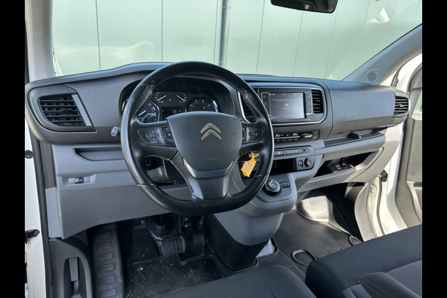 Citroën Jumpy 2.0 BlueHDI 180 PK / AUTOMAAT / L3H1 / DUBBEL CABINE / 2x SCHUIFDEUR / TREKHAAK / CAMERA / BLIND SPOT / ECC / CRUISE / 6 PERSOON