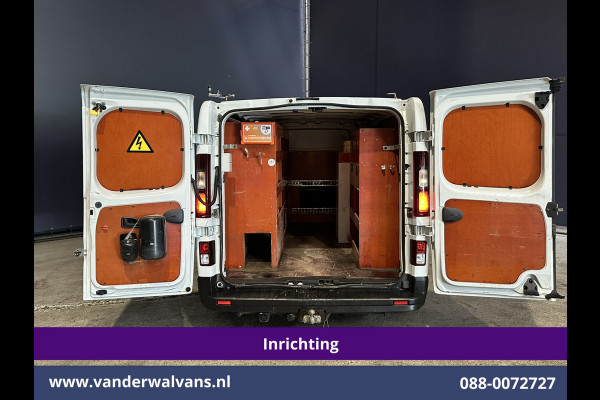 Renault Trafic 2.0 dCi 120pk L2H1 inrichting Euro6 Airco | Navigatie | Camera | LED | Trekhaak Cruisecontrol, Parkeersensoren, Bijrijdersbank