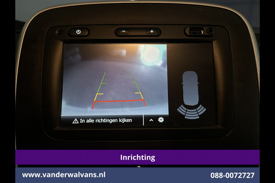 Renault Trafic 2.0 dCi 120pk L2H1 inrichting Euro6 Airco | Navigatie | Camera | LED | Trekhaak Cruisecontrol, Parkeersensoren, Bijrijdersbank