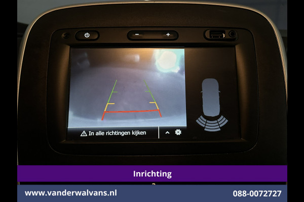 Renault Trafic 2.0 dCi 120pk L2H1 inrichting Euro6 Airco | Navigatie | Camera | LED | Trekhaak Cruisecontrol, Parkeersensoren, Bijrijdersbank