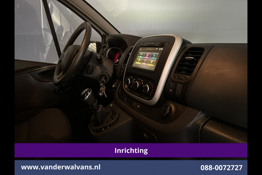 Renault Trafic 2.0 dCi 120pk L2H1 inrichting Euro6 Airco | Navigatie | Camera | LED | Trekhaak Cruisecontrol, Parkeersensoren, Bijrijdersbank