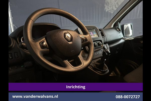 Renault Trafic 2.0 dCi 120pk L2H1 inrichting Euro6 Airco | Navigatie | Camera | LED | Trekhaak Cruisecontrol, Parkeersensoren, Bijrijdersbank