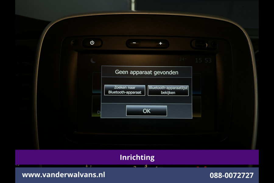 Renault Trafic 2.0 dCi 120pk L2H1 inrichting Euro6 Airco | Navigatie | Camera | LED | Trekhaak Cruisecontrol, Parkeersensoren, Bijrijdersbank