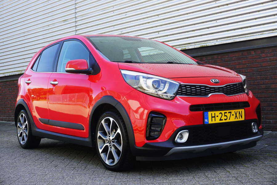 Kia Picanto 1.0 T-GDI 101PK X-Line/Dealeronderhoud/5-personen/ Metallic Shiny Red.