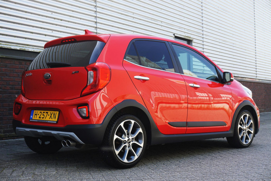 Kia Picanto 1.0 T-GDI 101PK X-Line/Dealeronderhoud/5-personen/ Metallic Shiny Red.