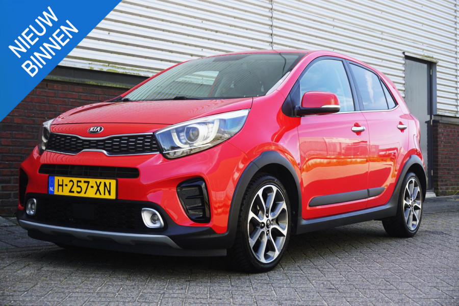 Kia Picanto 1.0 T-GDI 101PK X-Line/Dealeronderhoud/5-personen/ Metallic Shiny Red.