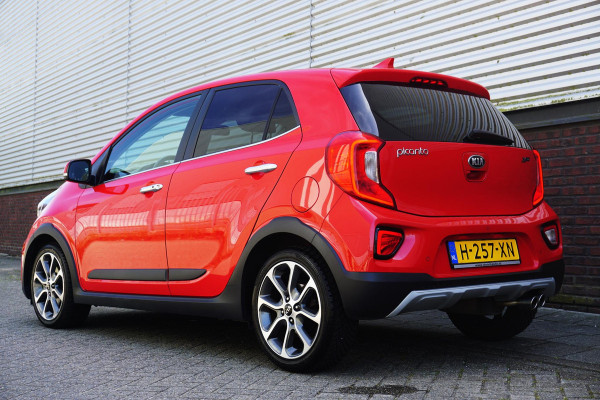 Kia Picanto 1.0 T-GDI 101PK X-Line/Dealeronderhoud/5-personen/ Metallic Shiny Red.