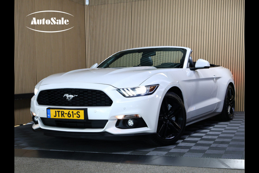 Ford Mustang Convertible 2.3 EcoBoost AVM NAVI CLIMA CAMERA KEYLSS PDC CRUISE LEDER SUBWH "19